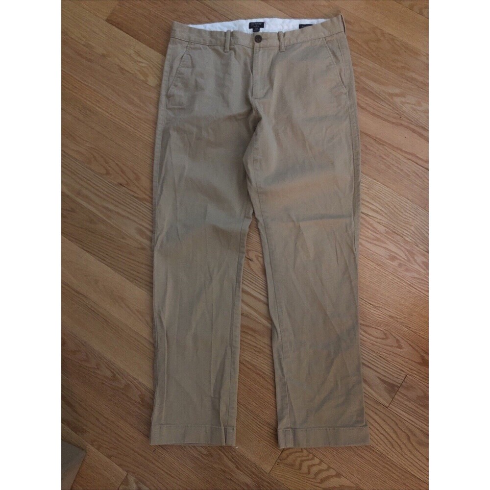 Re-Imagined by J. Crew Flex Men's Pants 32 x 30 Straight Khaki Chino